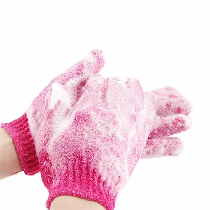 scrub gloves