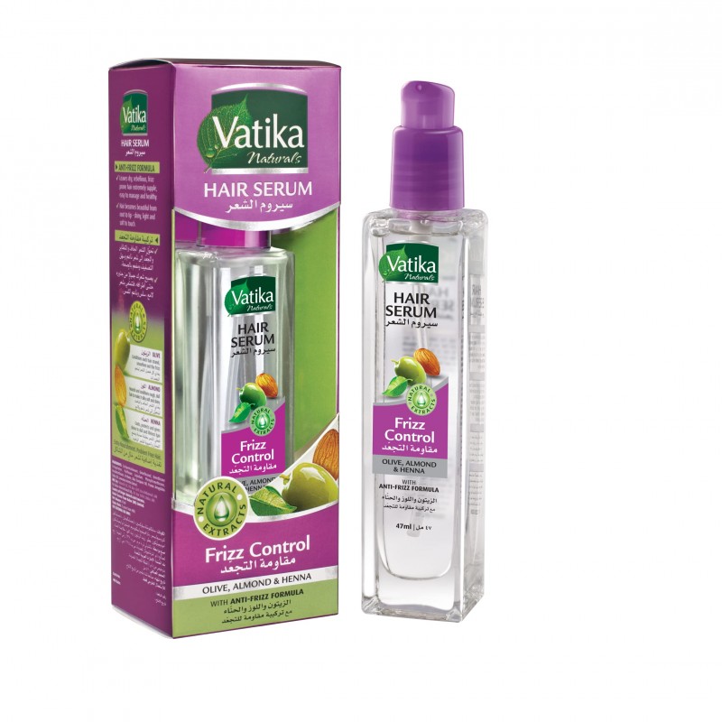 Vatika hair serum frizz control 47 ml